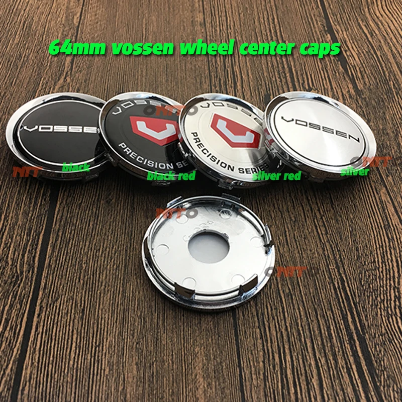 

New 64mm 20PCs Vossen Emblem Rim Caps Car Wheel Center Caps Auto Styling Wheel Centre Hub Cap decals 2.5" Emblem badge cover