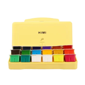 

MIYA Professional Gouache Watercolor Paints 30ml*18 Unique Jelly Cup Design Gouache Paint For Student Artists Students