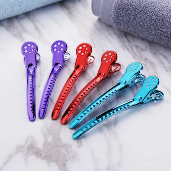 

10Pcs Cute Candy Color Hair Clip Trumpet Bangs Clip Girl Grab Clip Design Tool Hair Salon Styling Gift Supplies
