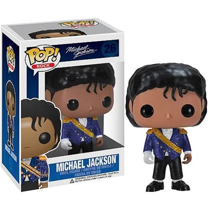 FUNKO POP Billie Jean Dangerous Beat It Майкл Джексон Виниловая фигурка Коллекция Модель Куклы Игрушки для детей подарок на день рождения