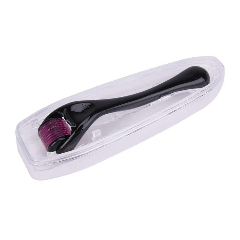 DRS 540 микро игольчатый роллер для кожи титана Mezoroller Microneedle DR ручка машина уход за кожей микродермабразия роллор - Цвет: 0.3mm-black
