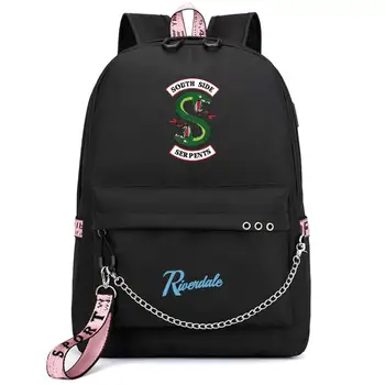 

New Riverdale printing Men/ Women Oxford Backpack Youth School Bags Travel Bag Girls / Boys Laptop Mochila Infantil