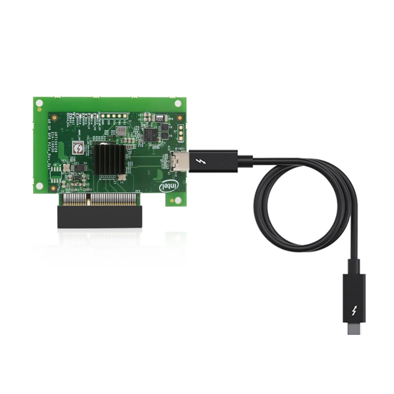 Thunderbolt para Pcie 3.0x4 Thunderbolt Externo Cartão de Exibição Extensão Doca Thunderbolt3 Ssd Acessórios p/ quadro de demonstração - Imagem 3