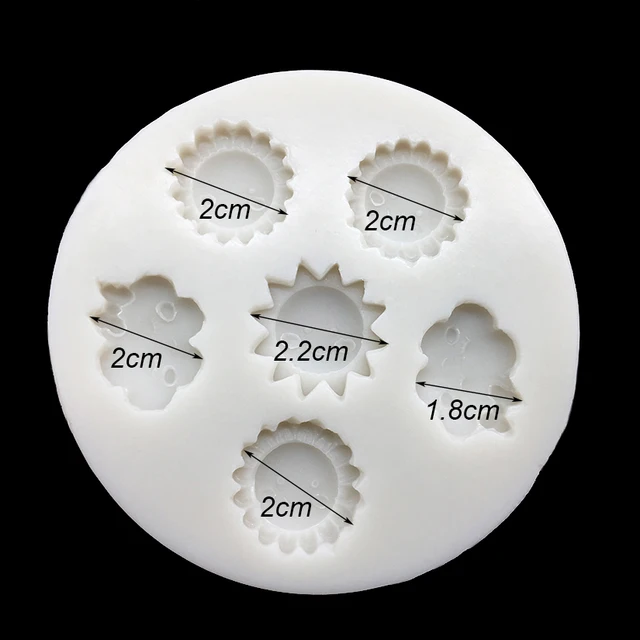 Rajzfilm Sun Cloud Szilikon Cukrász Penész Csokoládé Cupcake Sütés Fondant Sütemény Díszítő Szerszámok - Image 4