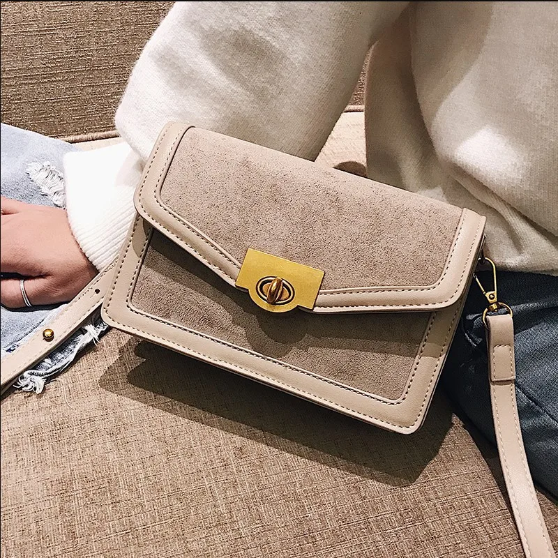 

Retro Hong Kong Style Bag Women's 2018 New Style Fashion Korean-style Versatile Shoulder Chain Fashion Shoulder Simple Square Sl