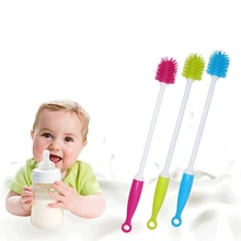 Щетка для чистки детских бутылочек силиконовая длинная ручка щетки для мытья чашки детская TPR щетка для молочных бутылок Стеклянная чашка очиститель термостойкий инструмент