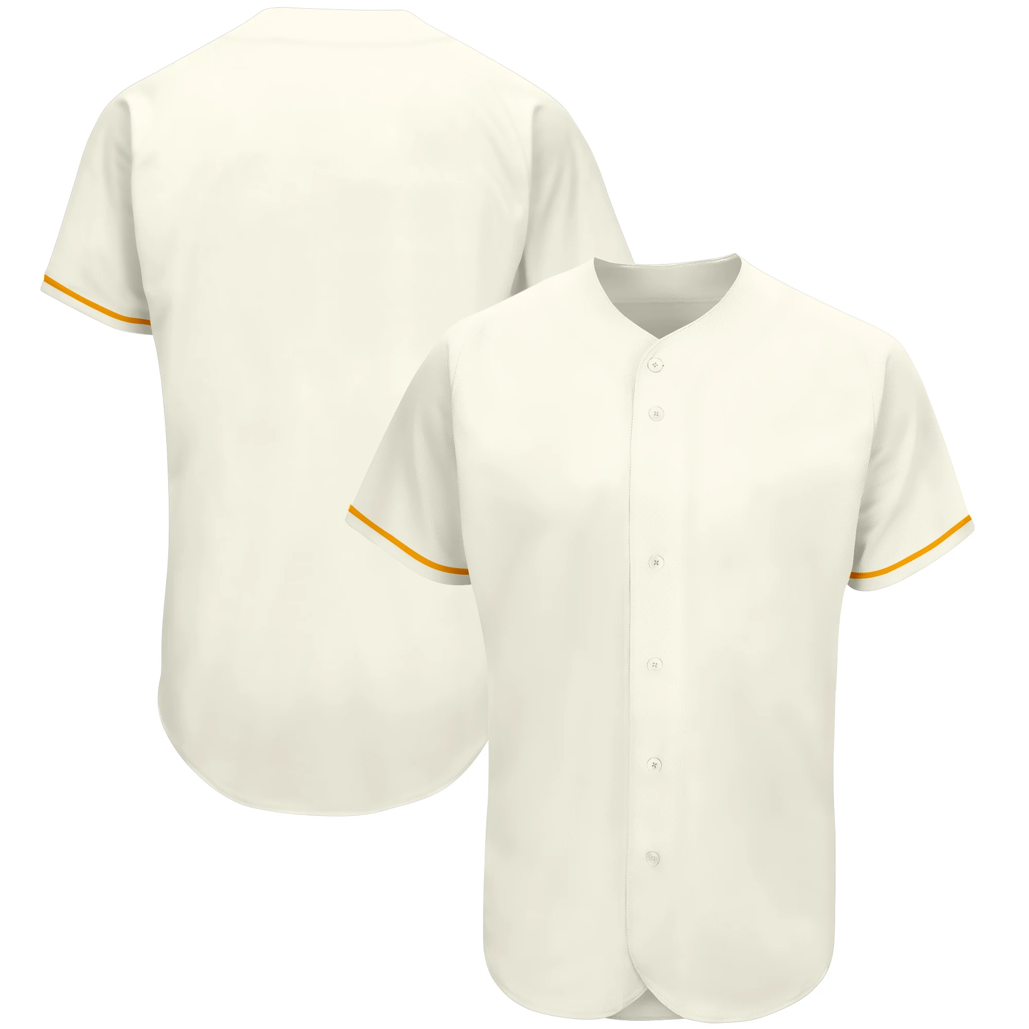 Baseball Jersey Your Name/Team&Number Button Down Shirts Hip Hop High-quality Streetwear Outdoors/Indoors Big Size