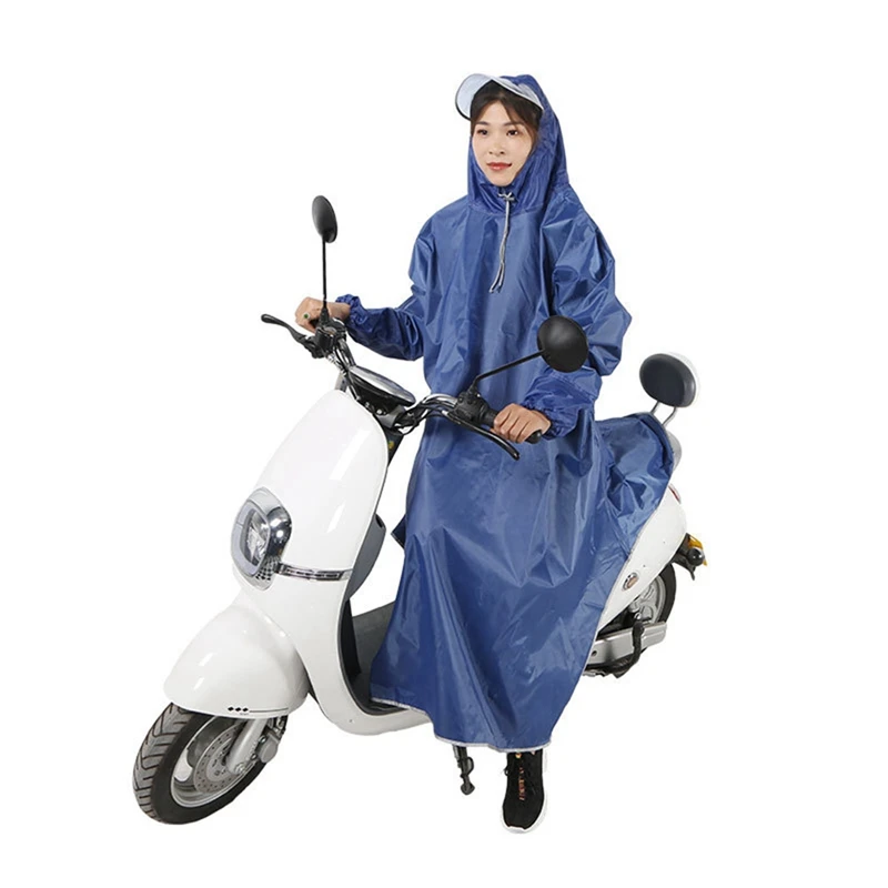 Дождевик для мотоцикла, водонепроницаемый дождевик для мотоцикла, дождевик для женщин, высокое качество, дождевик, дождевик - Цвет: BL