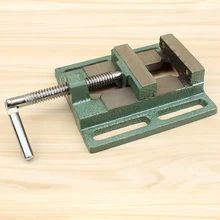 3 дюйма дрель Пресс вице-струбцина Плоские щипцы тиски сверлильный станок стенд плоскогубцы Клещи дрель тиски