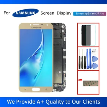 

5.5" OLED LCD Display for Samsung Galaxy J7 Nxt J701F J701M J7 Neo Display with Touch Screen Digitizer Assembly Replacement