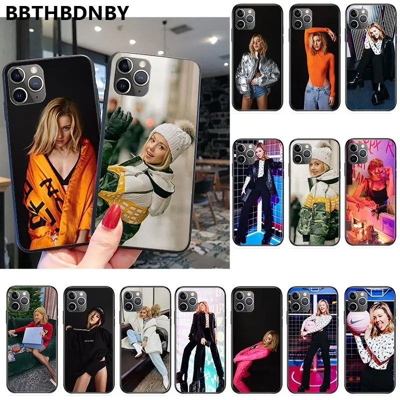 

For iphone 11 pro Yulianna Karaulova TPU black Phone Case Cover Shell for iPhone 11 pro XS MAX 8 7 6 6S Plus X 5 5S SE XR case