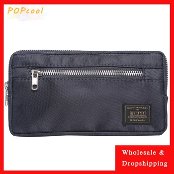 

2020 new Japanese and Korean men's and women's key bag hand-held bag card bag coin purse loose wallet long wallet
