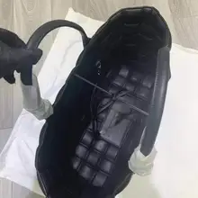 Старшая дизайнерская брендовая тканая Большая вместительная кожаная тканая сумка высокого качества тканая сумка