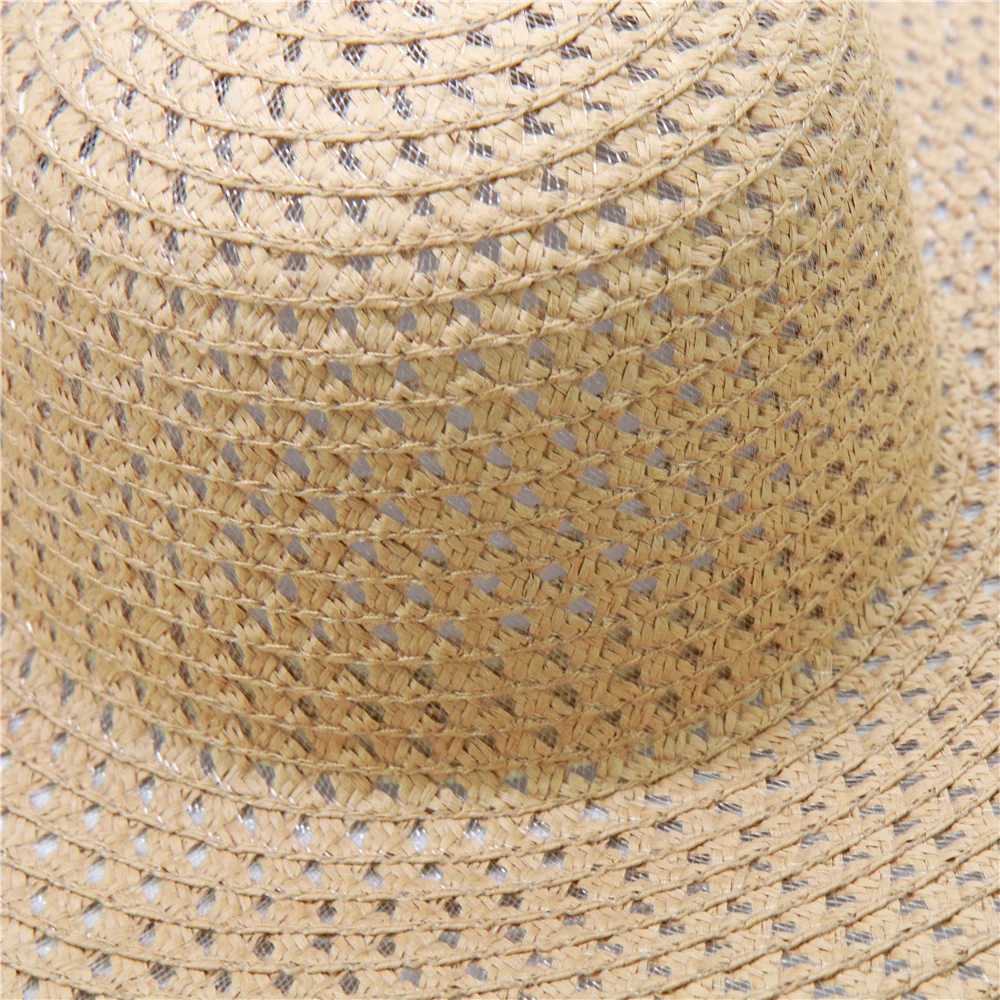Ins ручной вязки полые Для женщин с большими полями дышащая шляпа от солнца, стильная женская летняя УФ шляпа пляжные Шапки складной дропшиппинг