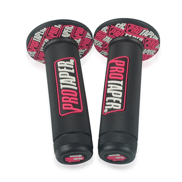 Motor Dirt Pit Bike Handlebar Handles For YAMAHA YZ YZF WR WRF TTR 125 250 400 450 426 YZ250F WR450F TW125 TW200 TW225 XT225 rose red