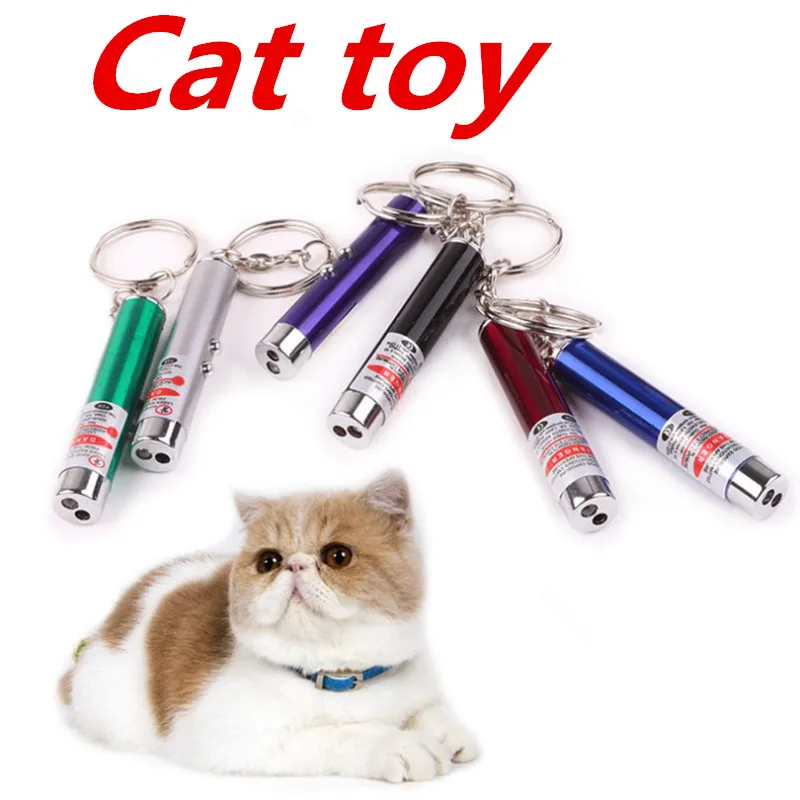 Лазерная Игрушка для кошек новая крутая 2 в 1 красная лазерная указка ручка с белым светодиодный свет детская игра игрушка для кошек