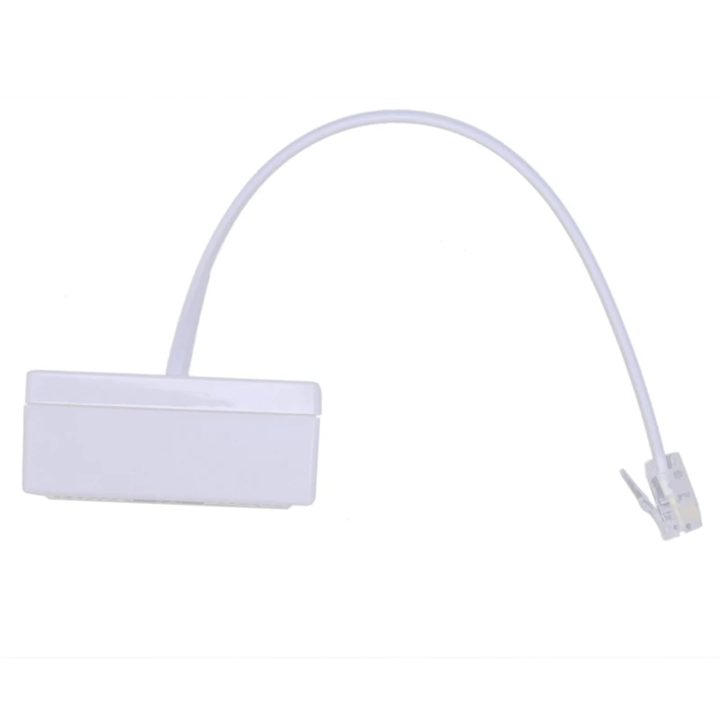 RJ11 разъем для двойной Великобритании BT Телефонная розетка конвертер