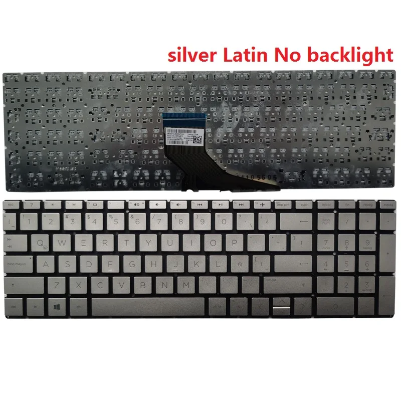 Spanish SP/Latin LA Laptop keyboard For HP Pavilion 15-DA 15-DB TPN-C135 TPN-C136 250 G7 255 G7 15S-DU 15-DW 15-CS
