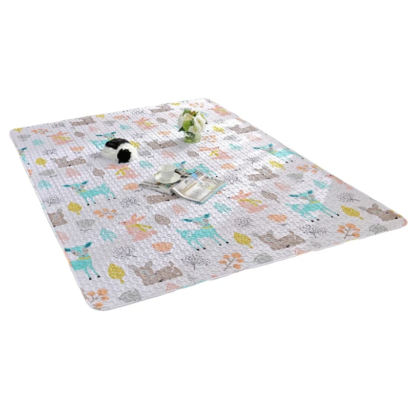 Cartoon Baby Crawling Mat Baby Sleeping Mat Cotton Baby Game Pads