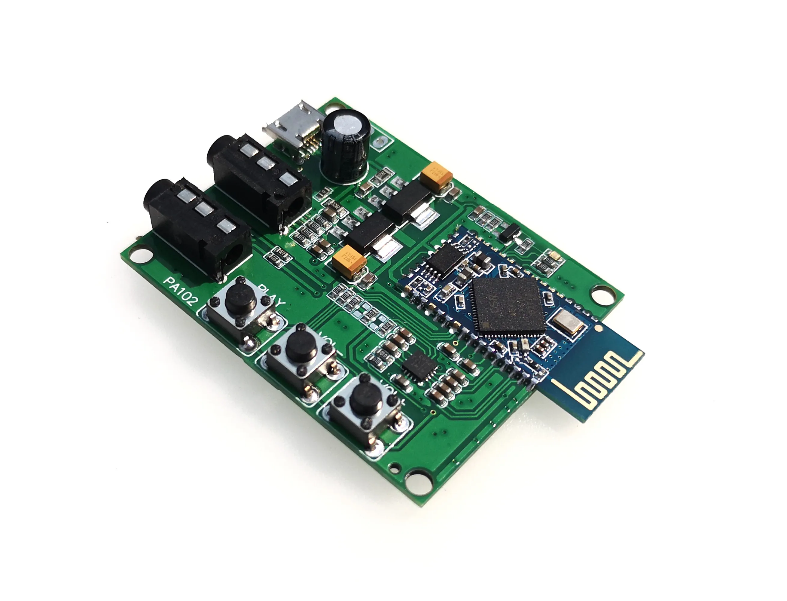 PA202 Bluetooth 4,2 модуль аудиоресивера Aptx-LL Amp CSRA64215 Aux