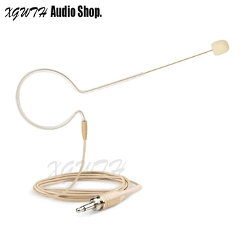 

3.5mm Screw Single Ear Hook for Wireless Headset Microphone System Skin Color Wired Audio Condenser Earhook Mic Professional