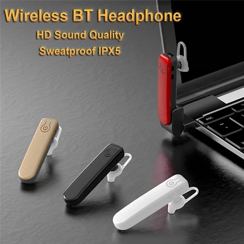 

Bluetooth Earphones Business Noise Cancelling W/Mic Wireless Headset For Business Earbuds Ecouteurs Bluetooth