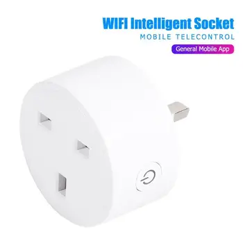 

Smart Wifi Socket Timing On/Off APP Remote Control Power Switch Charging Wall Adapter Plug Support Amazon Alexa/Google Assistant