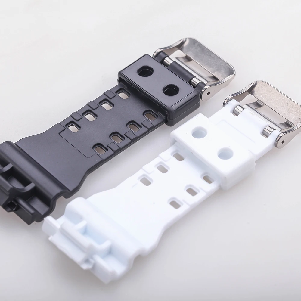 Silicone Watch Band 16mm Rubber Watchband Belt Wrist Bracelet Strap for Casio G-shock GD100/110/120/150 GSL-8900 GSL-100 GA-300 | Наручные
