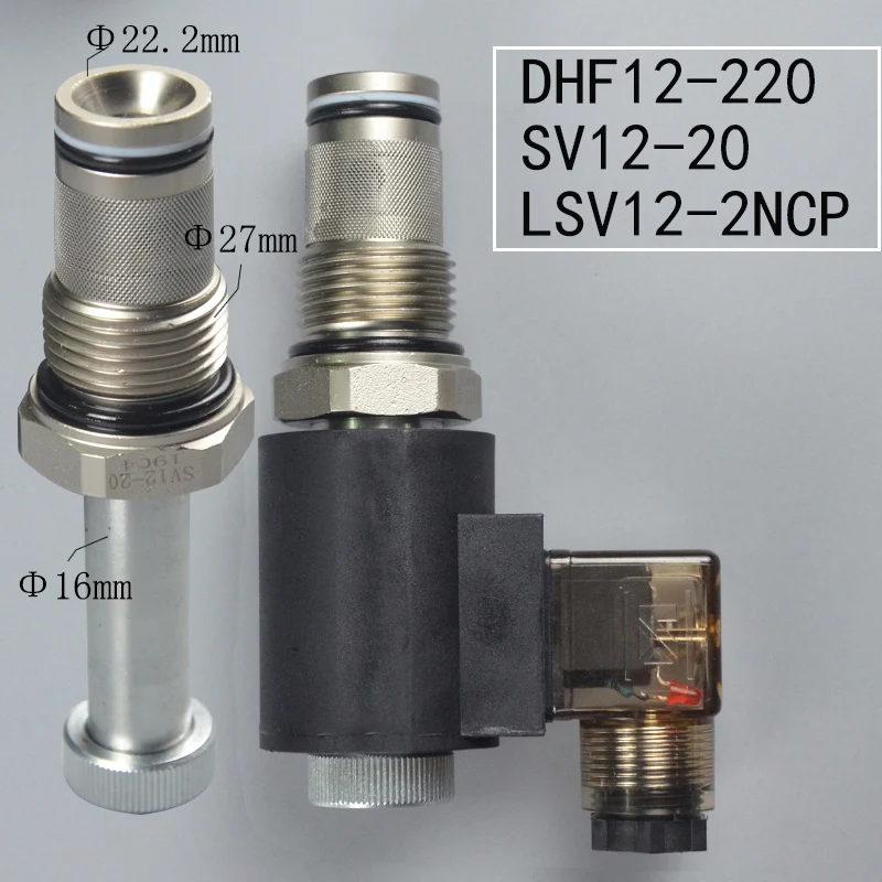 

Two-position two normally closed threaded solenoid valve DHF12-220 SV12-20 LSV12-2NCP