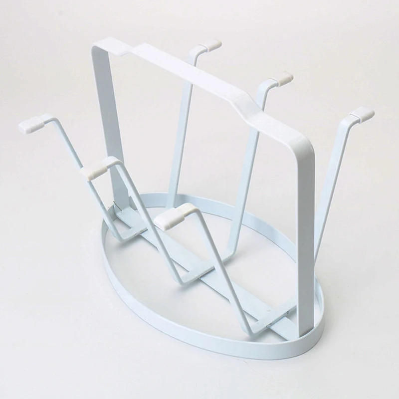 Homes Cup Drying Stand Offices Dining Tables Iron Glass Bottle Drainer