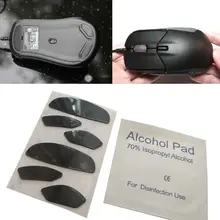2Pcs 0.6mm Thickness Replace Mouse Feet Mouse Skates for steel Series Rival 310 M3GD