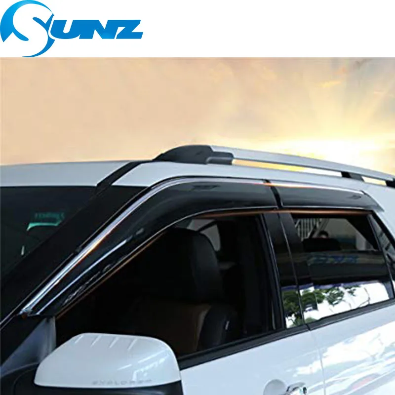 Кожух для Ford Explorer 2011- Окно Дождь Защитная крышка для Ford Explorer 2011 2012 2013 SUNZ