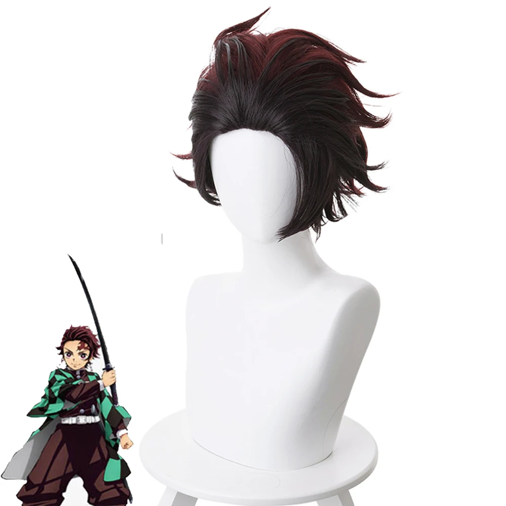 TDAICHAN Anime Demon Slayer Kimetsu No Yaiba Tokitou Muichirou Ponytails Wig Cosplay Agatsuma Zenitsu Kamado Tanjirou Keychain -Zentai shop online H772aebfea7a24f749d942b9e0bc27d4bp.jpg