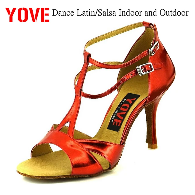 Zapatos de baile estilo YOVE w134-21 Bachata/Salsa zapatos de baile para mujer -