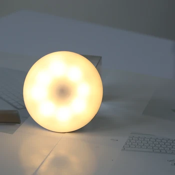 

Touches Control Night Light Bedside Lamp Memory Function Stepless Dimming Magnetic Absorption Motion Sensor Small Wall Lamp