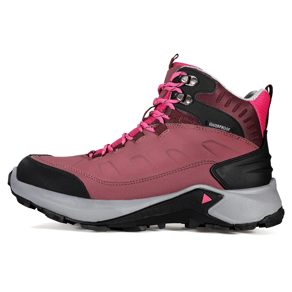 HUMTTO Leather Hunting Hiking Shoes Women Waterproof Sport Climbing Trekking Boots Breathable Outdoor Mountain Tactical Sneakers