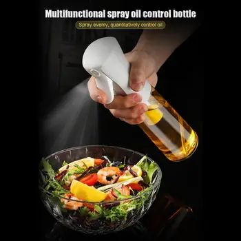 

210ml Japanese Style Edible Oil Spray Bottle Olive Oil Plastic Sprayer Barbecue Spray Bottle Anti leak Oil Pot for Salad BBQ