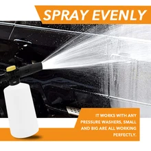 Мойка высокого давления пены Лэнс мыло бутылка 250 мл/750 мл автомойка пены пистолет регулируемые запасные части для Karcher K2~ K7