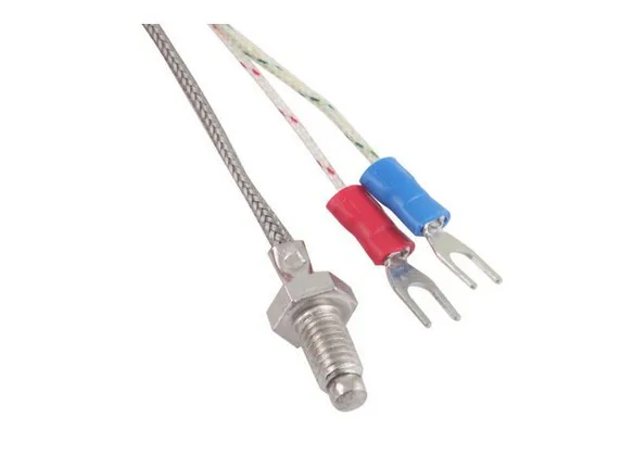 1M/2M/3M K Type Thermocouple Control Thread M6 Screw Probe Temperature Sensor Temperature Controller 0-400C Sensor Probe digital temperature controller temperature sensor