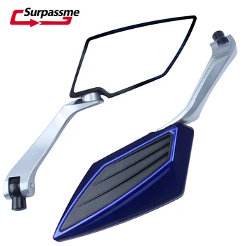 

For BMW R850R S1000R R1200GS F650GS K100 Unviersal Motorcycle Mirrors Aluminum Cafe Racer Rearview Mirror Accessories