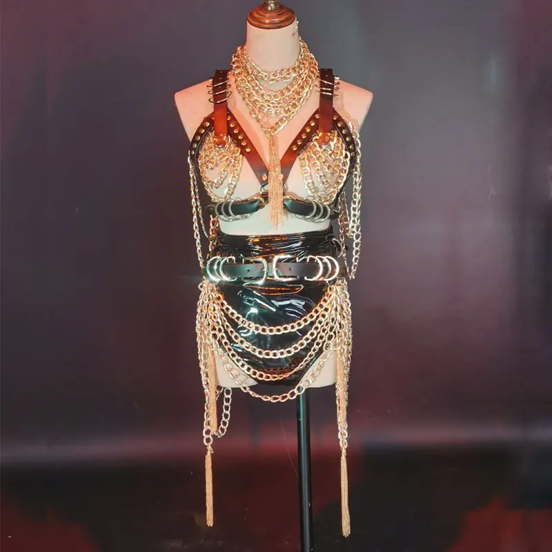 Women Bodysuit Costume for Stage Performance