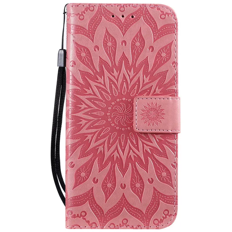 Pink Чехол в стиле книги для samsung Galaxy Xcover 4 G390F S3 S4 S5 Mini S6 S7 Edge Note 9 8 милый чехол с отделением для карт кошелек функция E06F - Цвет: Pink