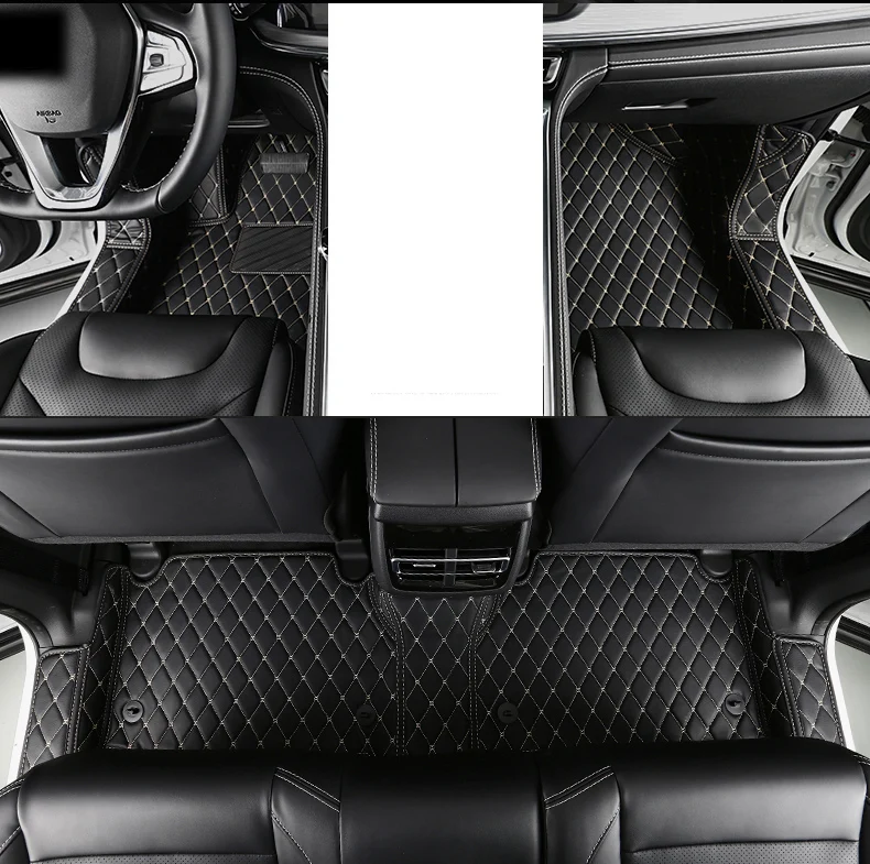 

for changan cs85 2018 2019 2020 leather car floor mats rug carpet interior accessories cover auto matten foot coupe