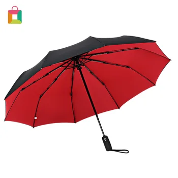 

Waterproof Foldable Double Children's Umbrella Rain Women Fully Automatic Umbrellas Boys Ten Bone Luxury Men's Sun Umbrella Cozy