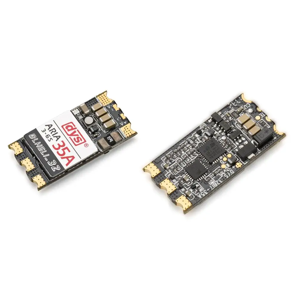 DYS бесщеточный ESC Aria blheli _ 32bit 35A 35amp 3S 6S Dshot1200 готовый Встроенный датчик тока для