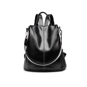 

2020 Backpack carry travel best kits ladies free leather black new arrival laptop school casuel ilas School For Girls Preppy