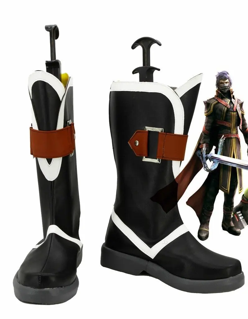 

Final Fantasy Type-0 Kurasame Cosplay Shoes Boots Custom Made