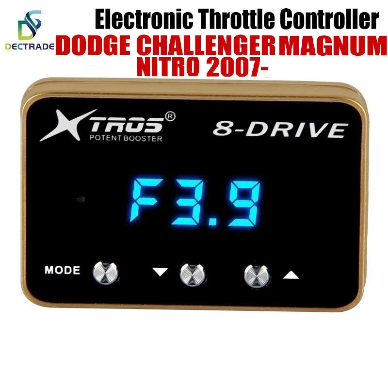 Car Electronic Throttle Controller Racing Accelerator Potent Booster For Dodge Challenger Magnum Nitro 2007- Tuning Parts