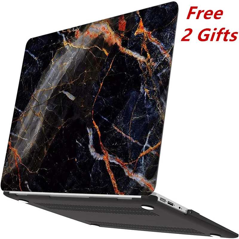 

Laptop Case for Macbook Pro 13 A2159 A1989 A1706 A1708 Marble Clear Cover for Mac book Pro 13 inch Touch Bar 2019 2018 2017 2016