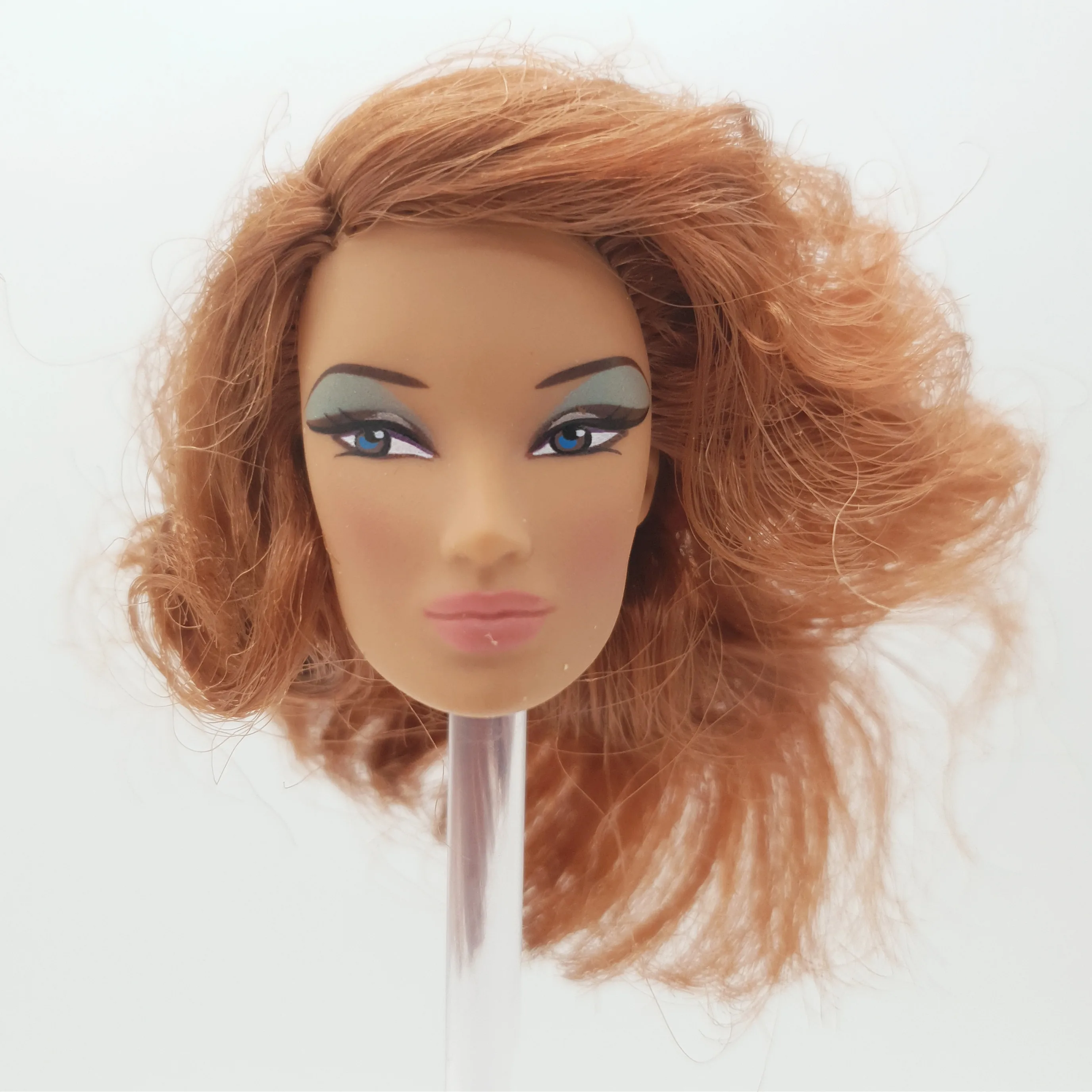 Fashion Royalty 1:6 Scala Janay Integrity Doll Vecchio Modello Testa Di Bambola Femminile Ooak